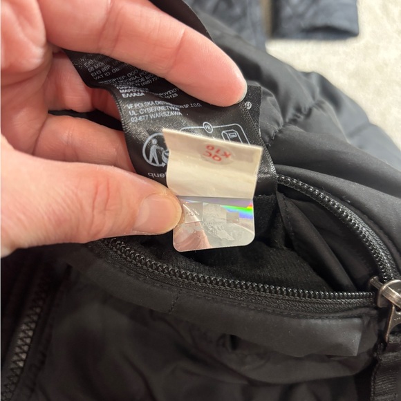 North Face Boy’s Reversible Puffer Sherpa Jacket Black Boy’s Large 12 - Picture 2 of 14